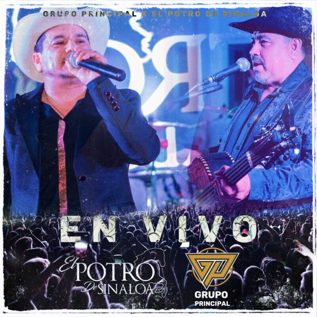 Album cover of El Potro de Sinaloa y Grupo Principal En Vivo