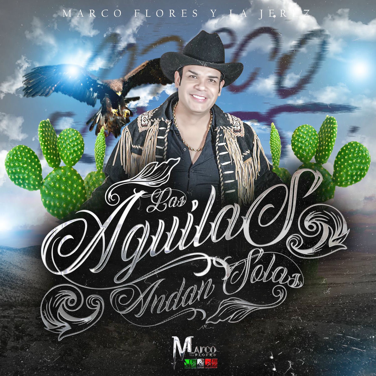 Album cover of Las Águilas Andan Solas