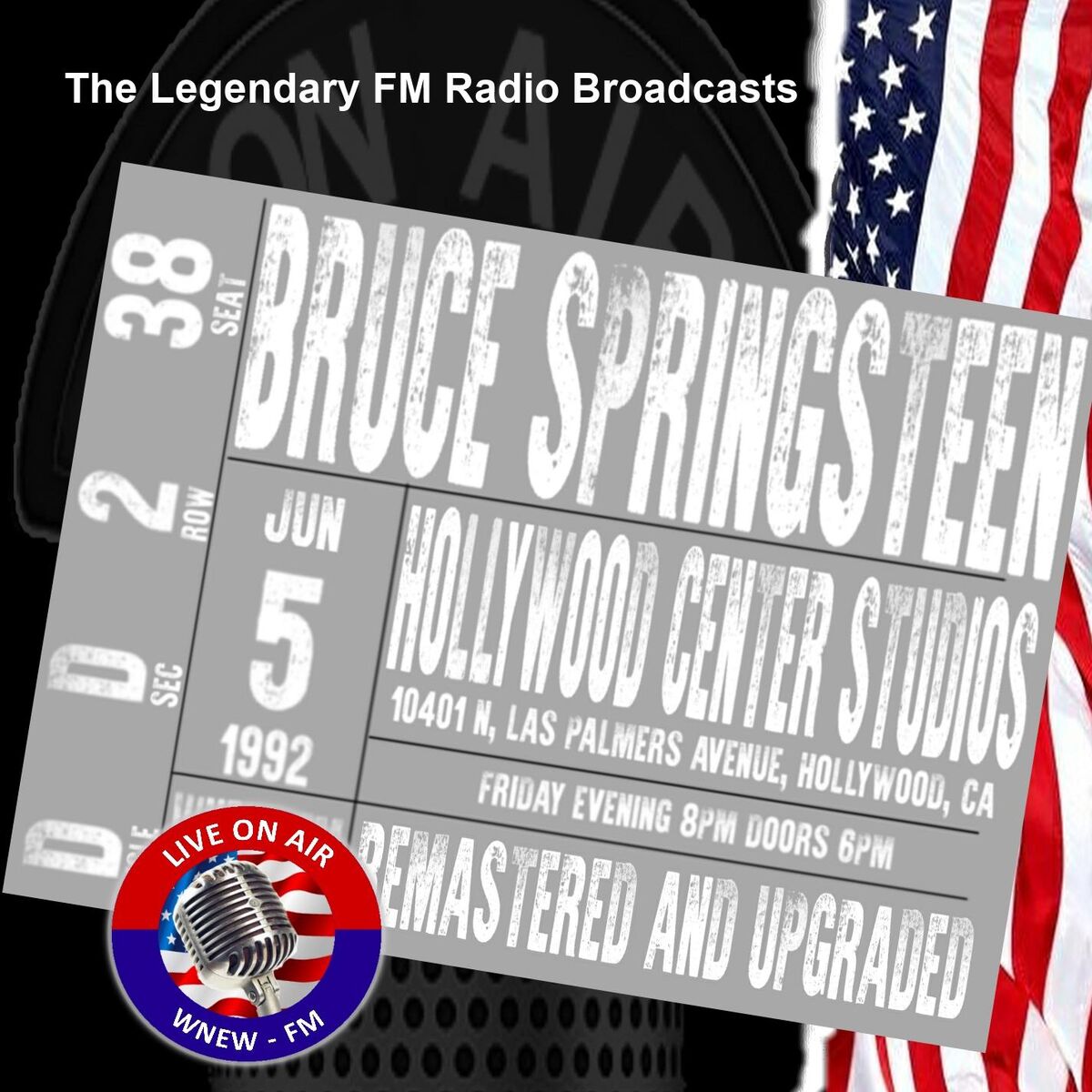 Album cover of Legendary FM Broadcasts - Hollywood Center Studios, Hollywood CA 5th June 1992