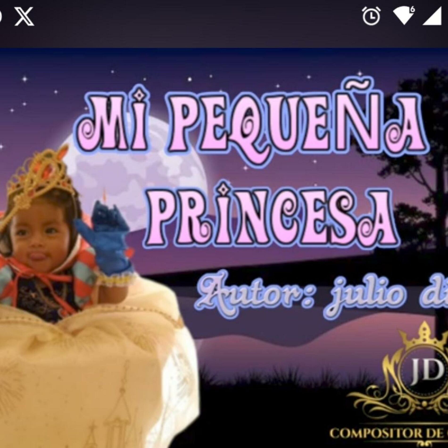 Album cover of Mi pequeña princesa