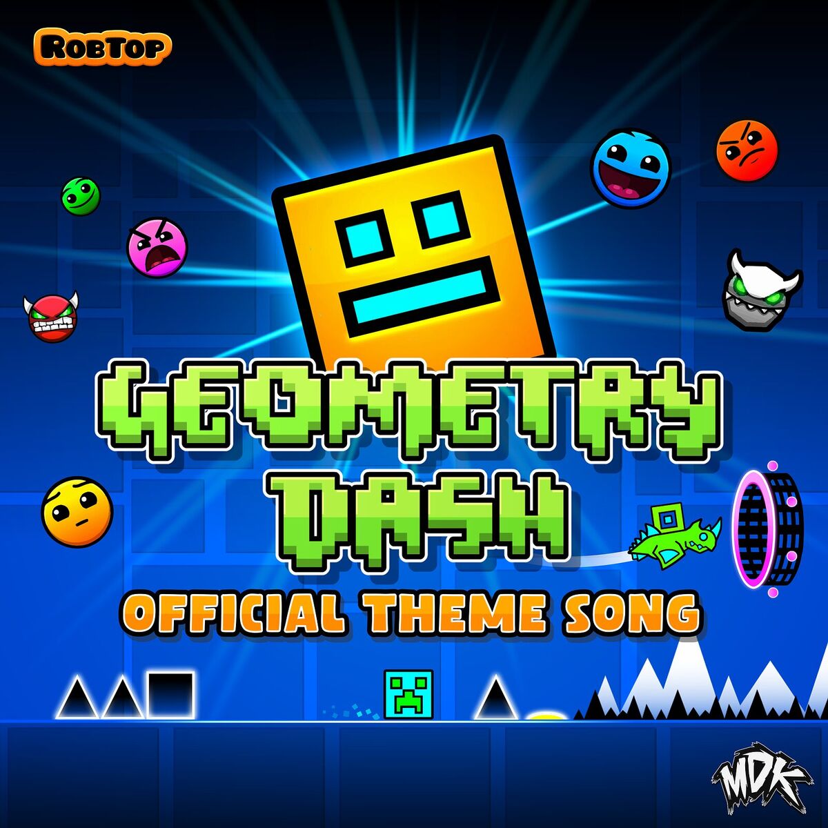 Album cover of Geometry Dash Official Theme Song