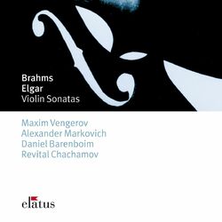 Cover of Brahms : Violin Sonatas Nos 2 & 3 & Elgar : Violin Sonata in E minor