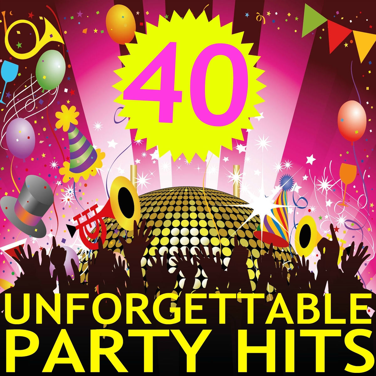 Album cover of  40 Unforgettable Party Songs