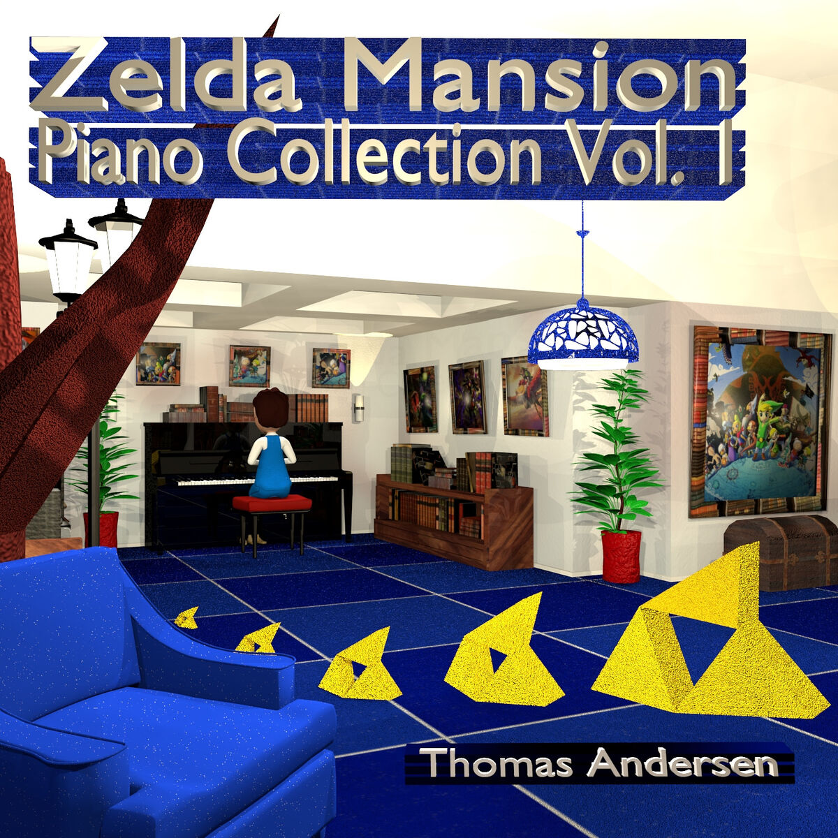 Album cover of Zelda Mansion Piano Collection Vol. 1