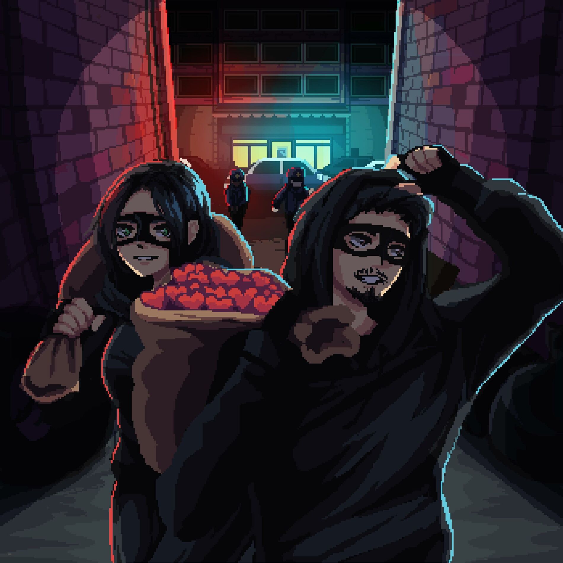 Album cover of love crimes (feat. Mīsha)