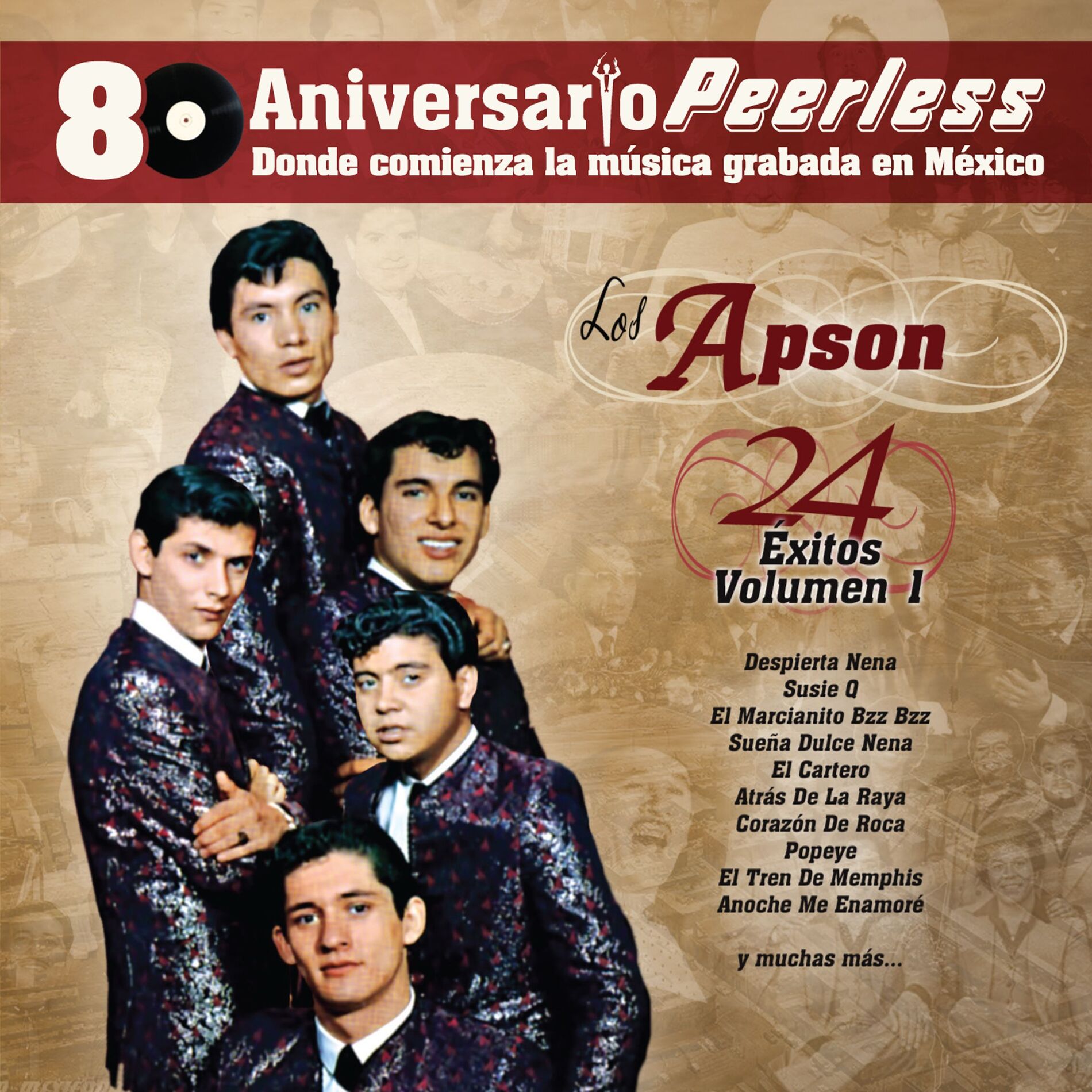Album cover of Peerless 80 Aniversario - 24 Exitos Vol. 1