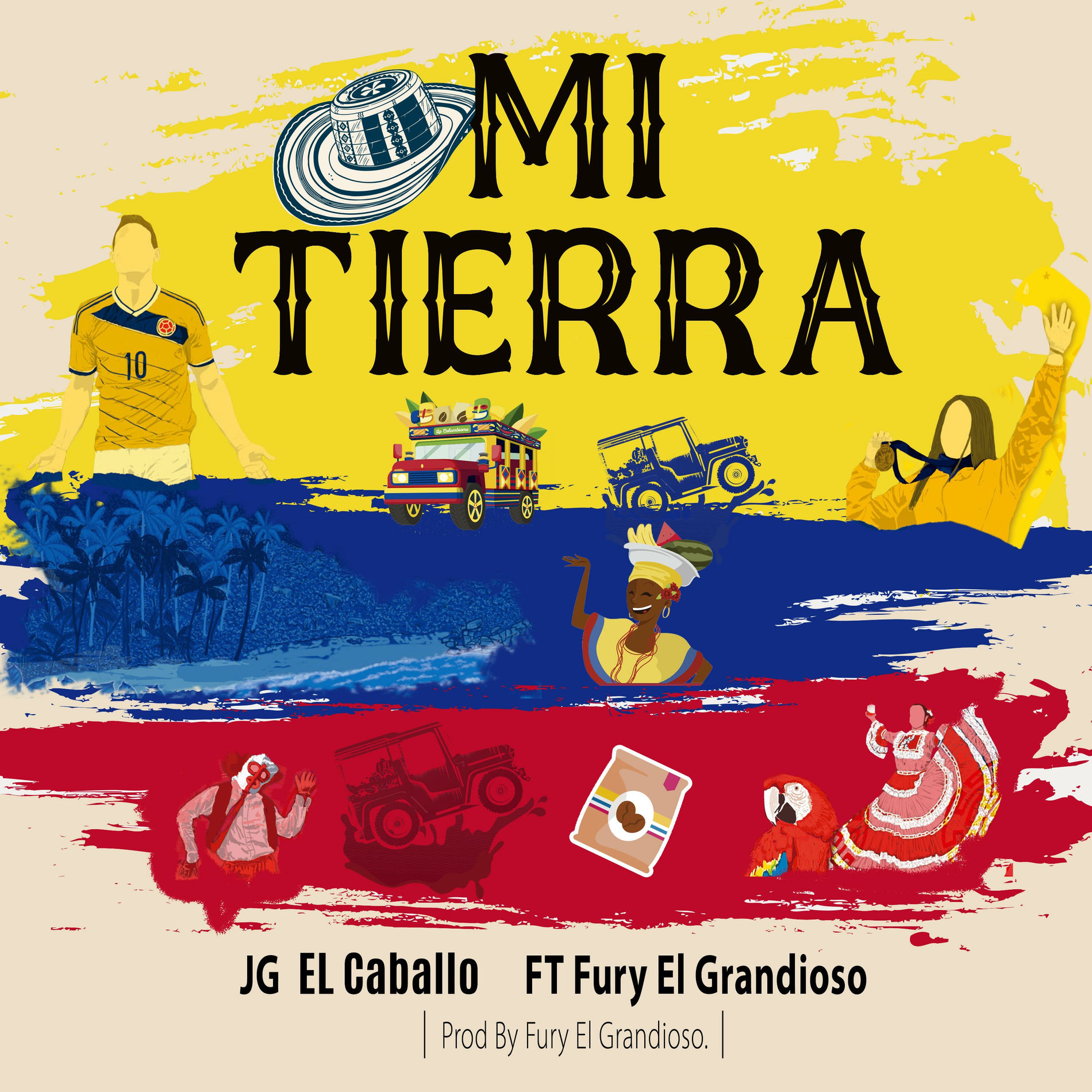 Album cover of Mi Tierra (feat. Fury el Grandioso)