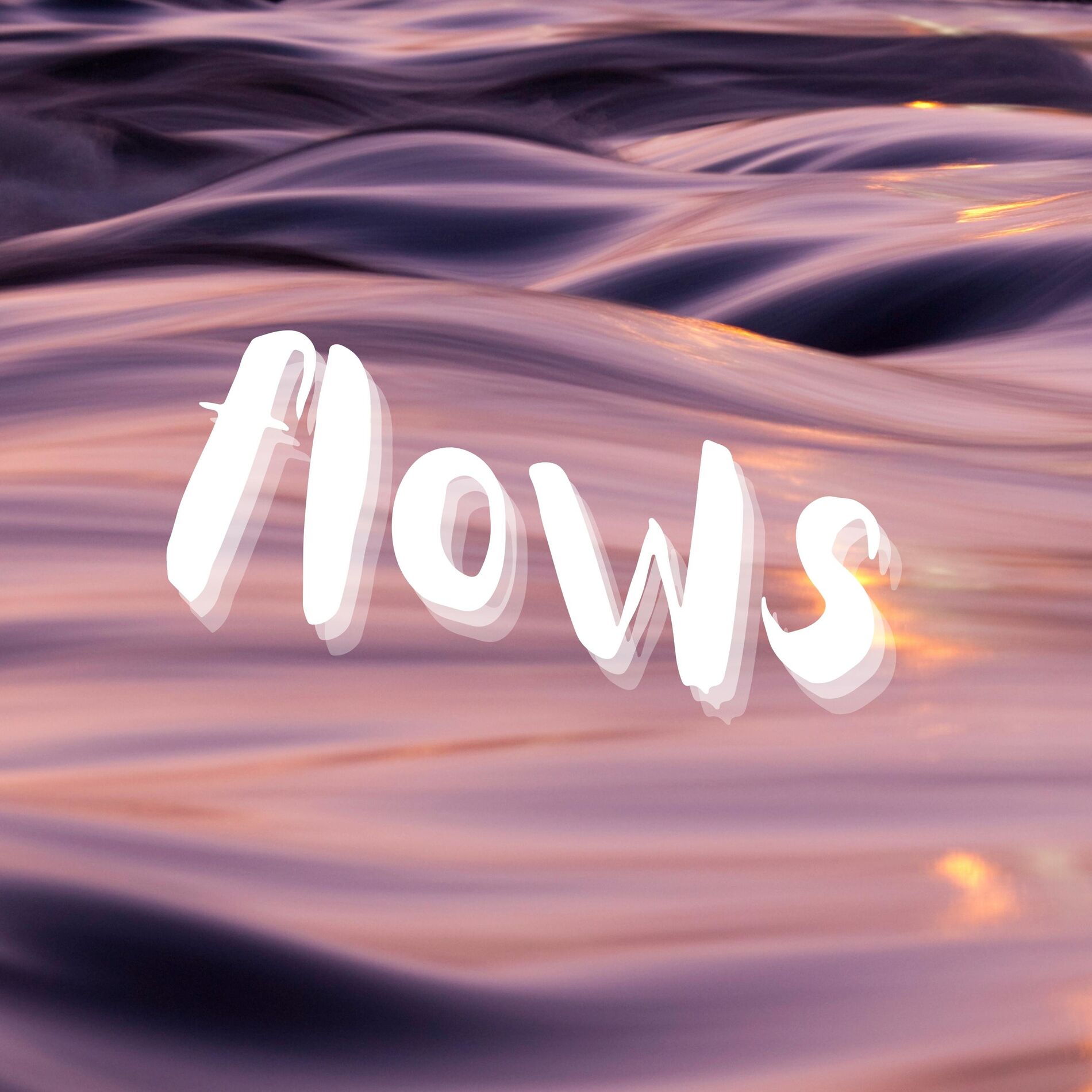 Album cover of flows