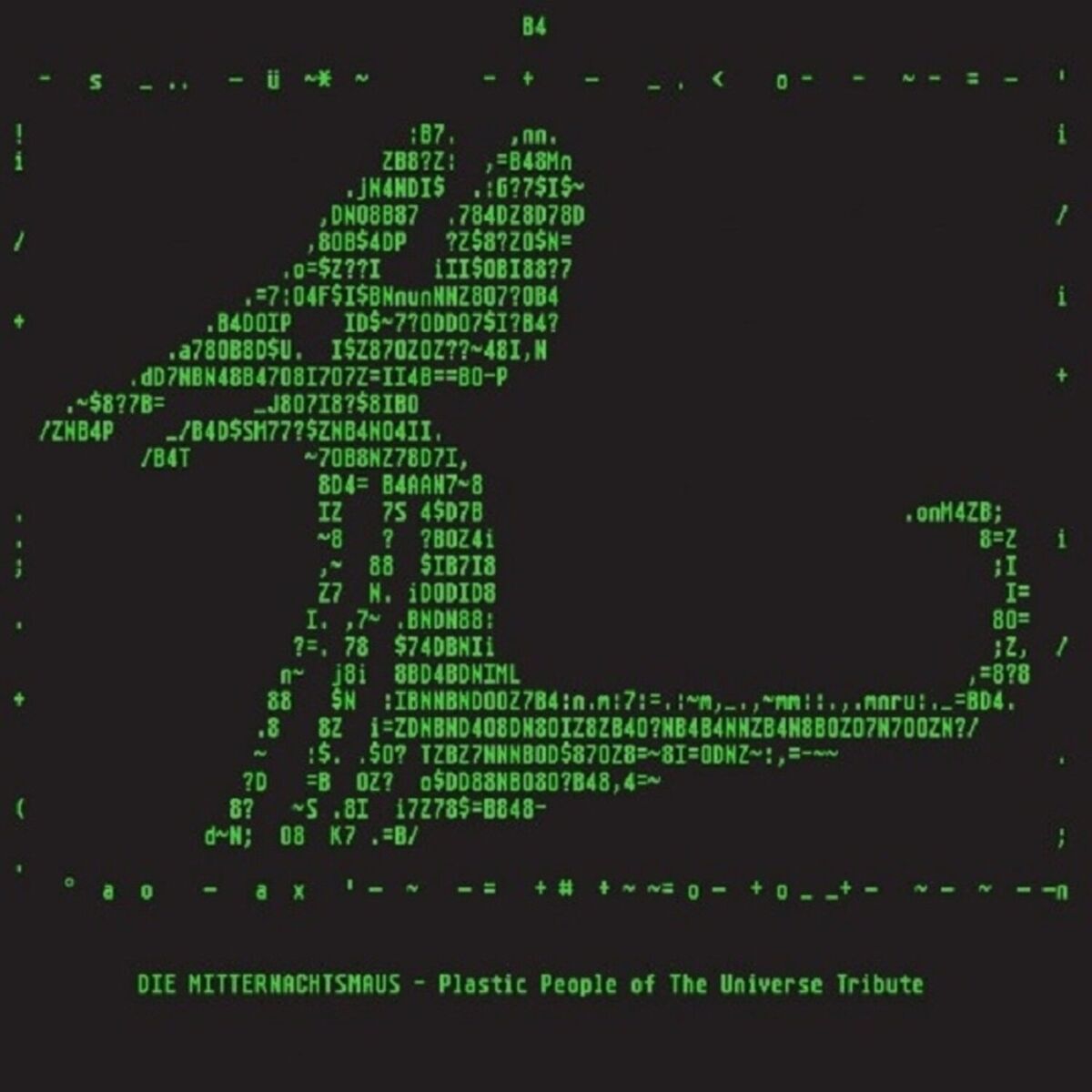 Album cover of Die Mitternachtmaus - Plastic People Of The Universe Tribute