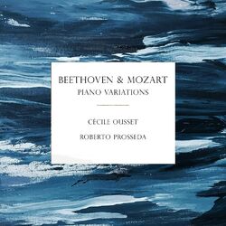 Cover of Beethoven & Mozart - Piano Variations