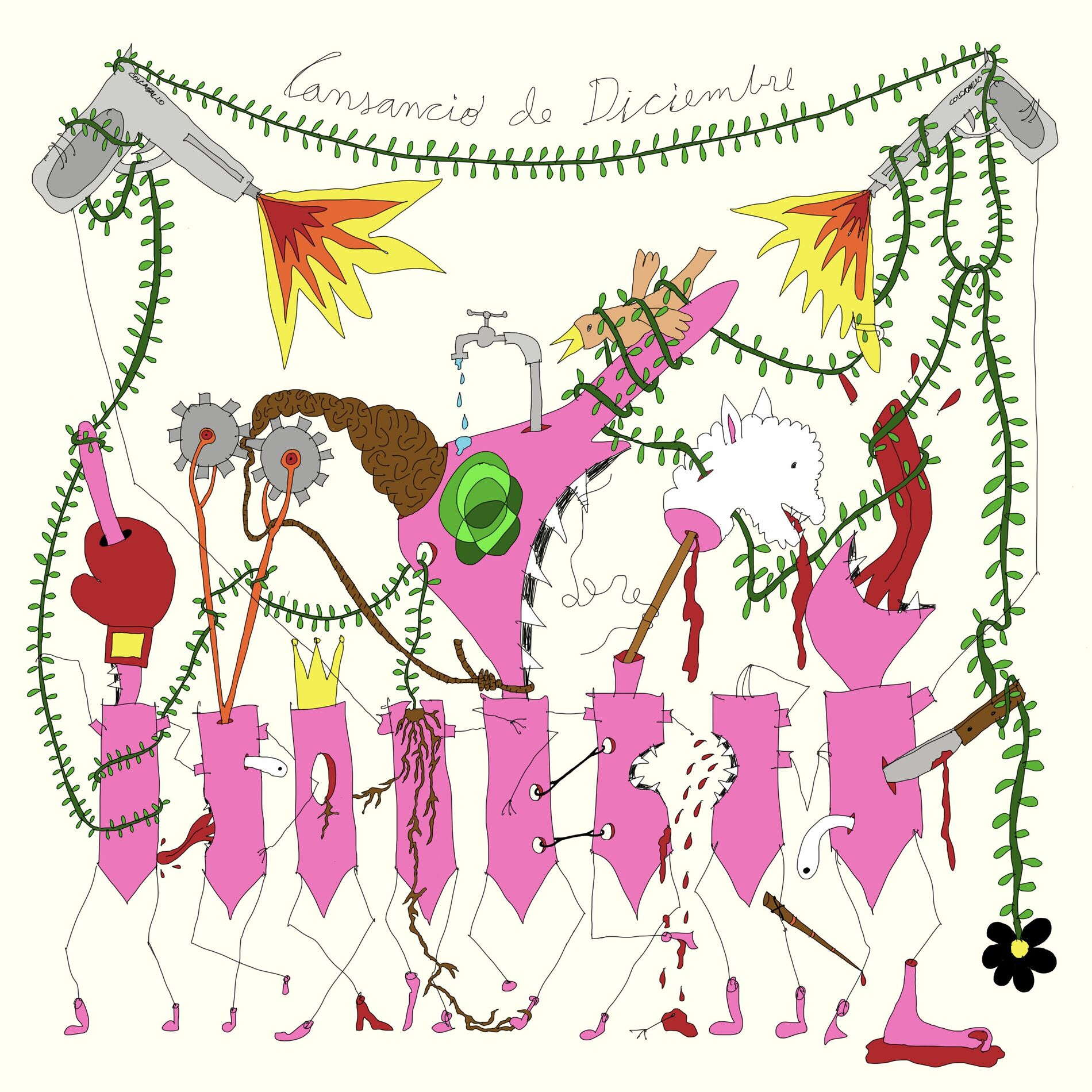 Album cover of Cansancio de Diciembre