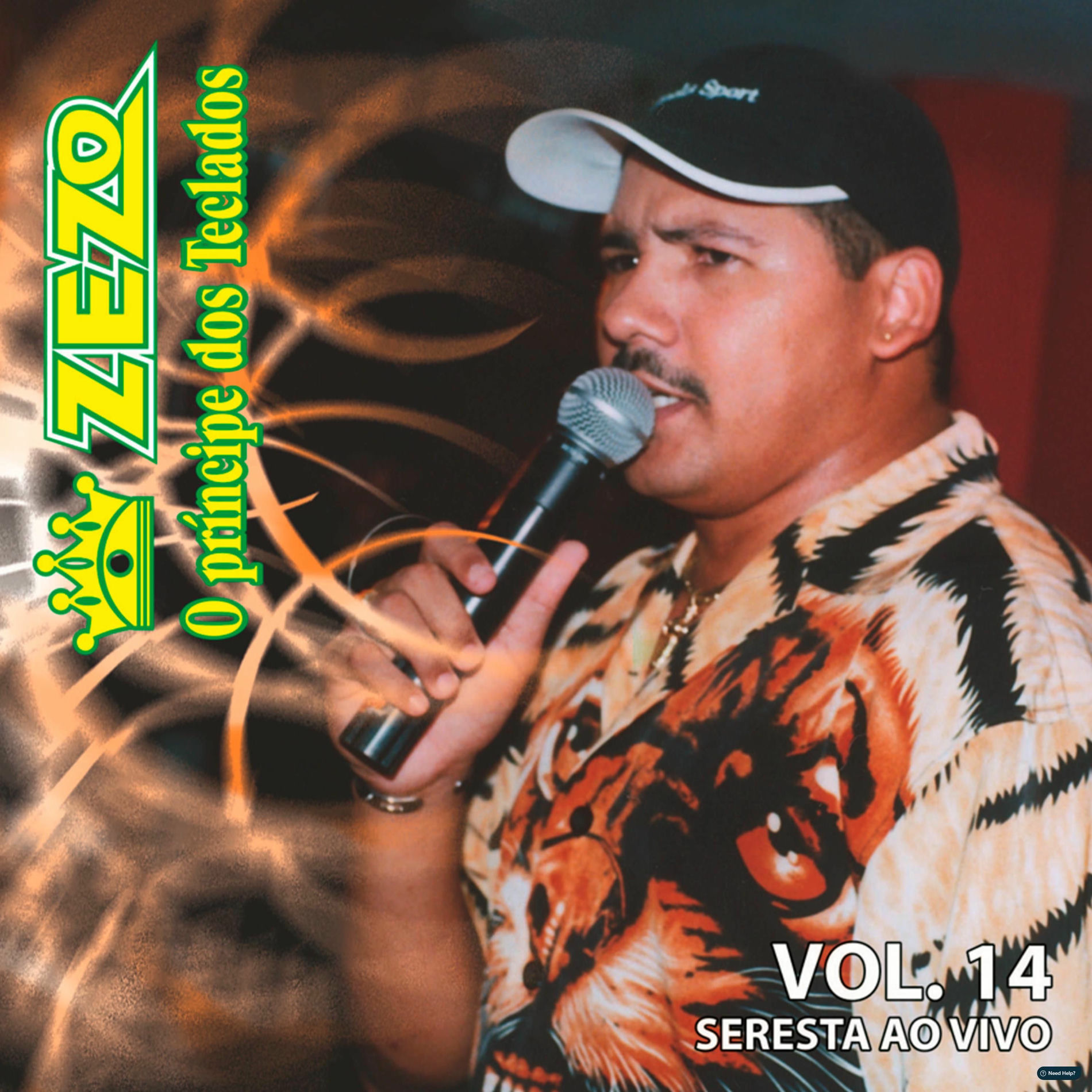 Album cover of O Príncipe dos Teclados - Seresta Ao Vivo Vol. 14
