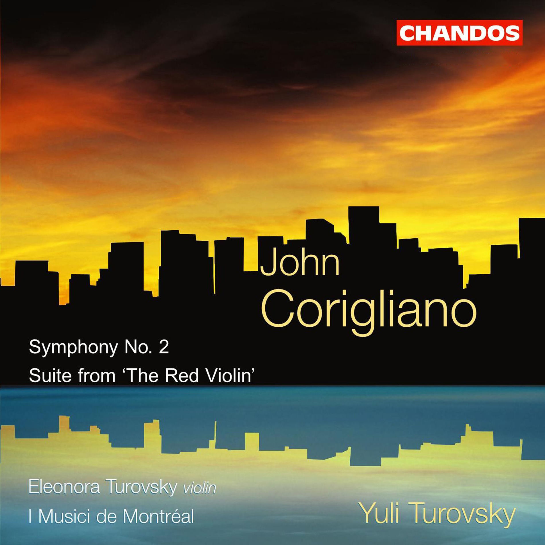 Album cover of Corigliano: Symphony No. 2 & Suite from The Red Violin
