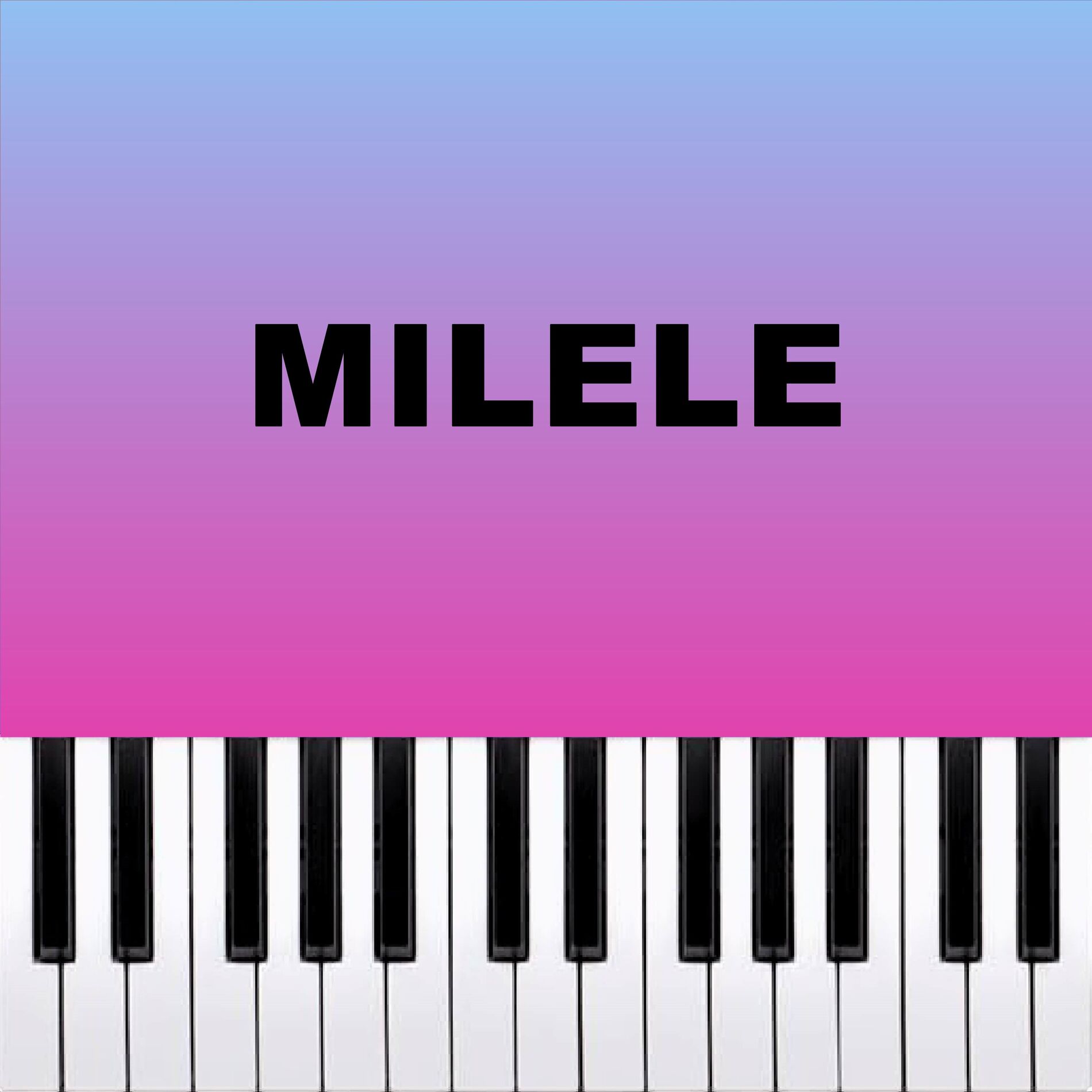Album cover of Milele (Piano Version)