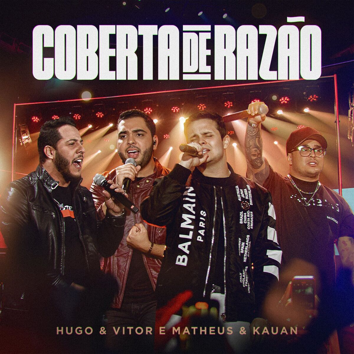 Album cover of Coberta De Razão (Ao Vivo)
