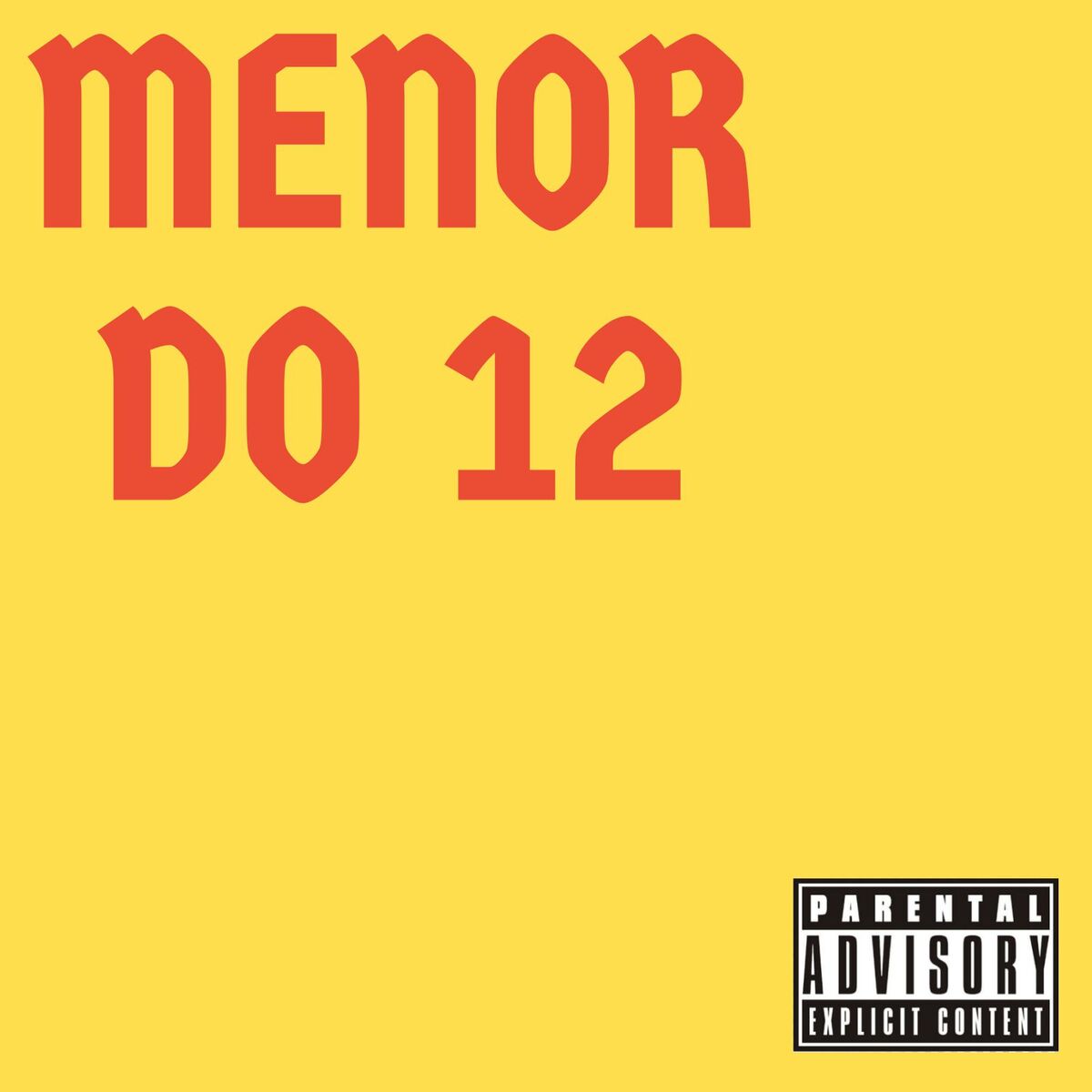 Album cover of Menor do 12