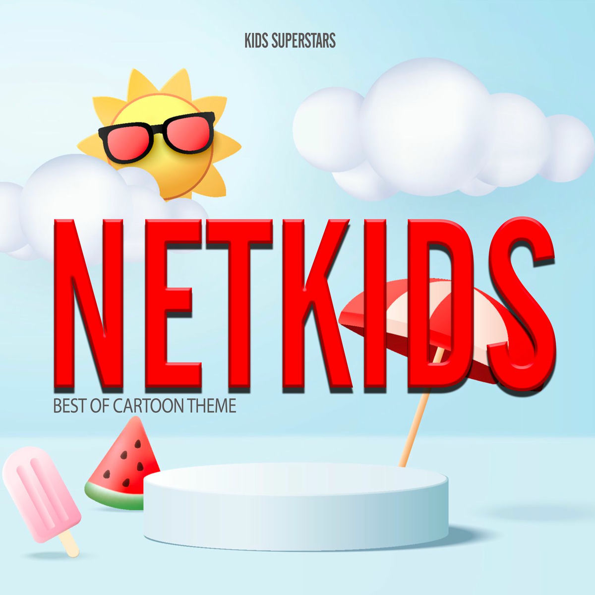 Album cover of NETKIDS (Best of Cartoon Theme)