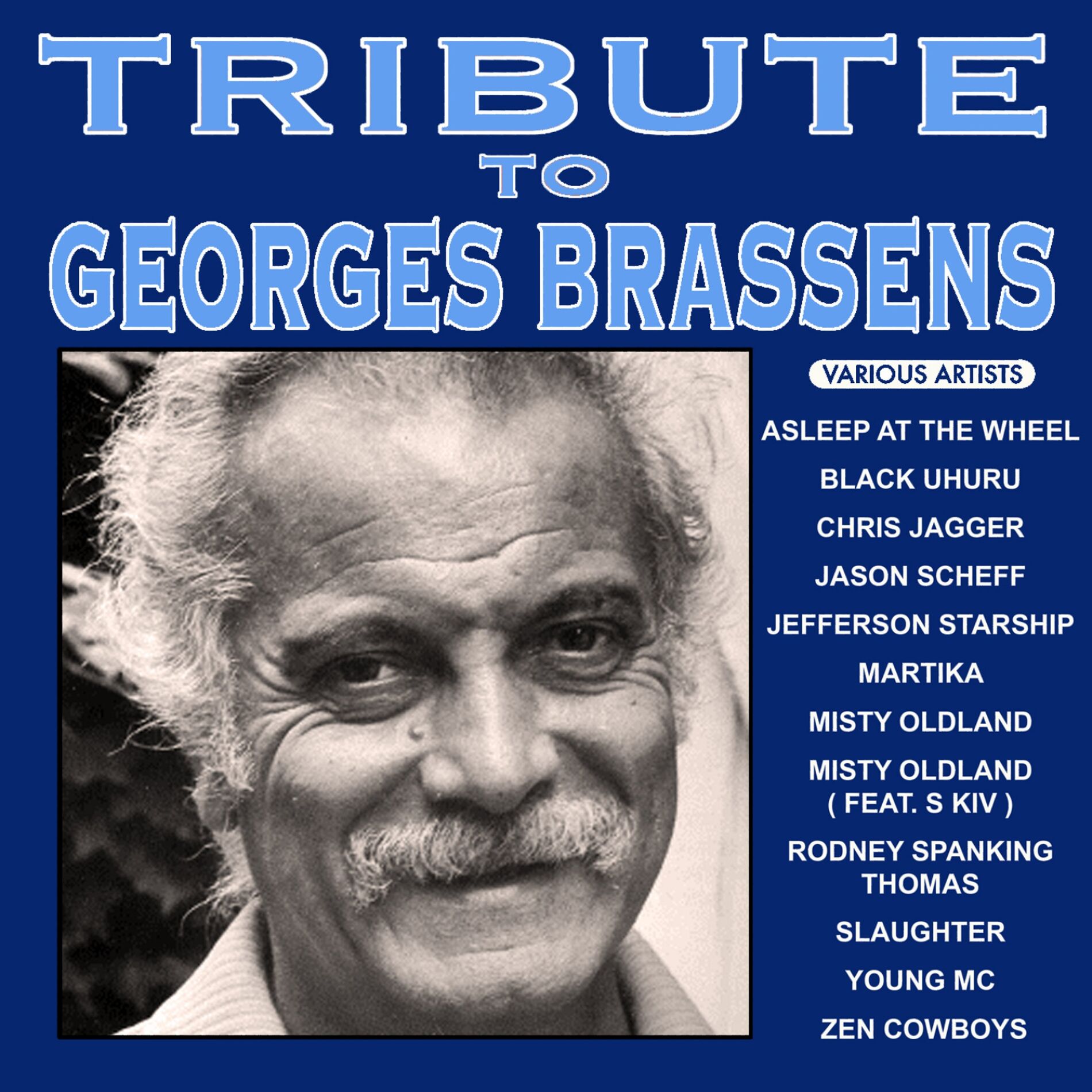 Album cover of Tribute to Georges Brassens