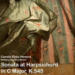Cover of Sonata at Harpsichord in C Major, K. 545