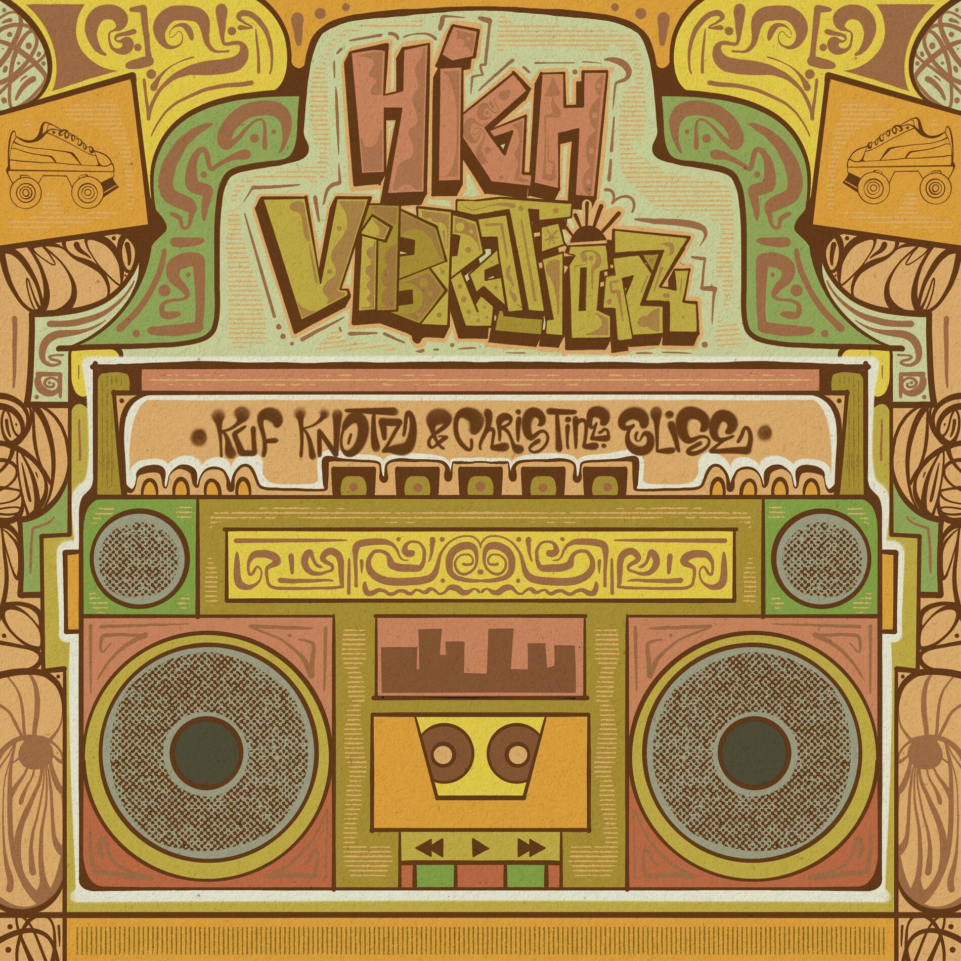 Album cover of High Vibrationz (feat. Mother Lion)