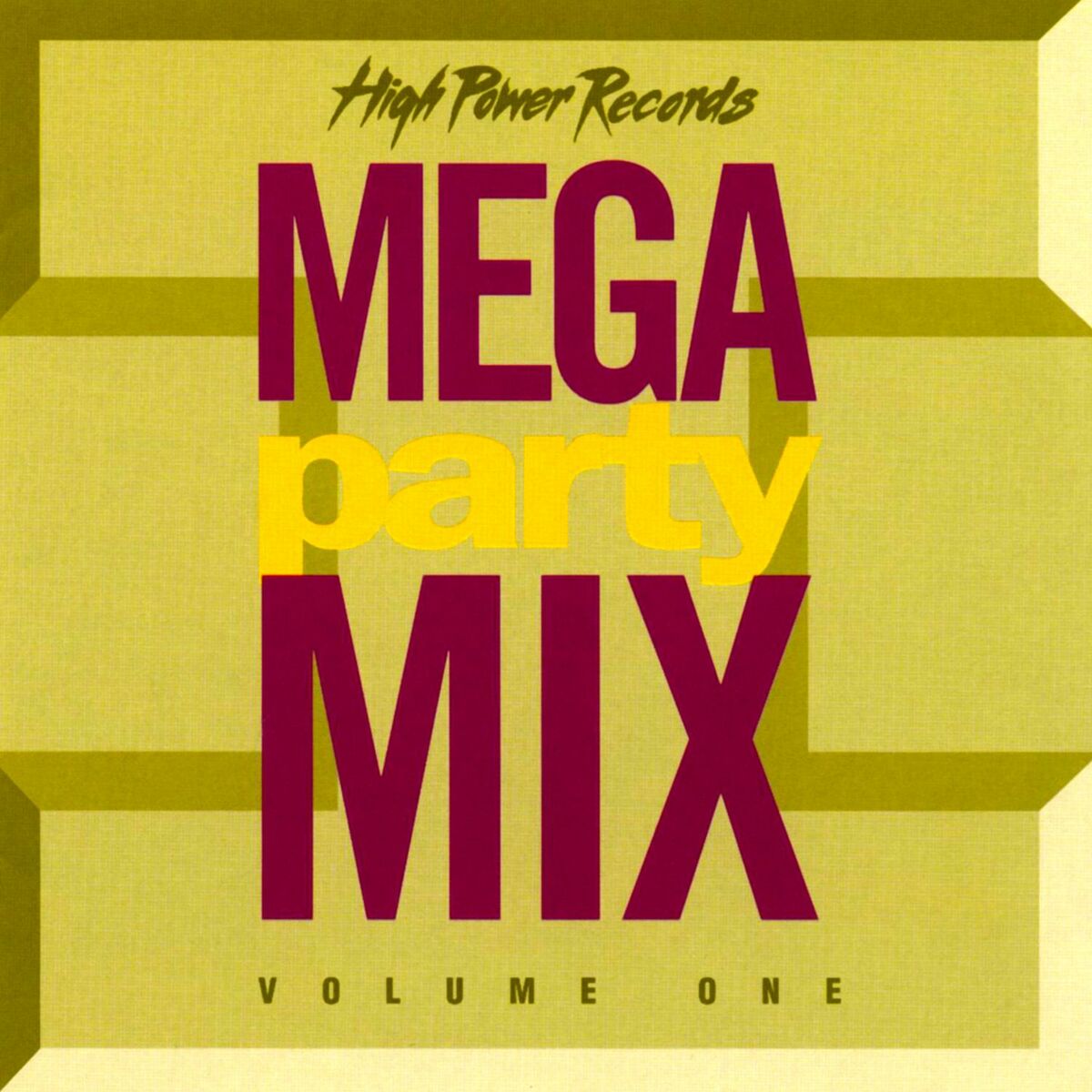 Album cover of Mega Party Mix, Vol. 1