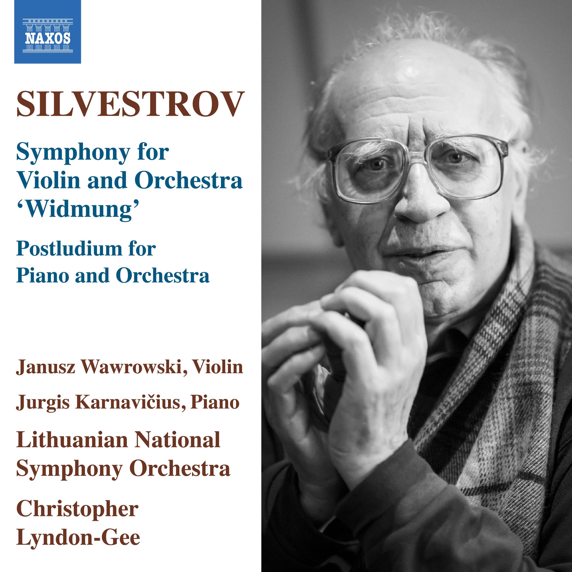 Album cover of Silvestrov: Symphony for Violin & Orchestra 