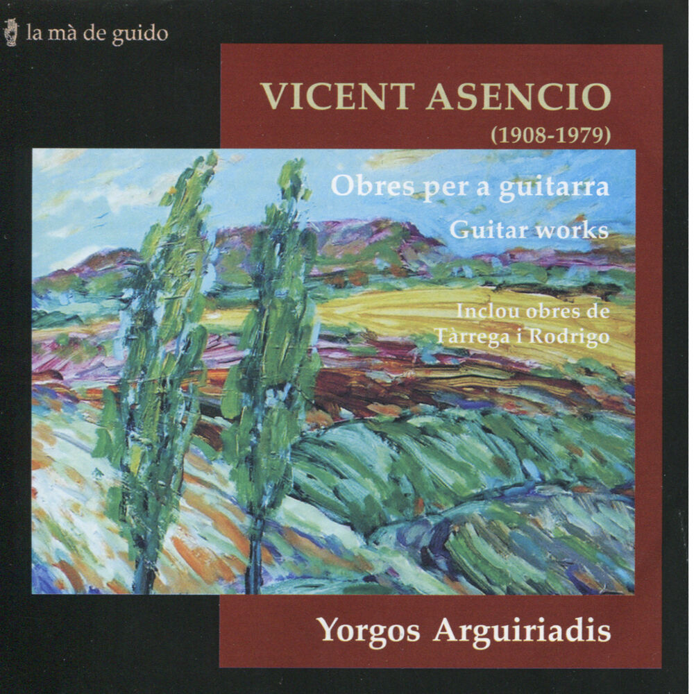 Picture of Asencio, Rodrigo & Tàrrega : Obres per a Guitarra