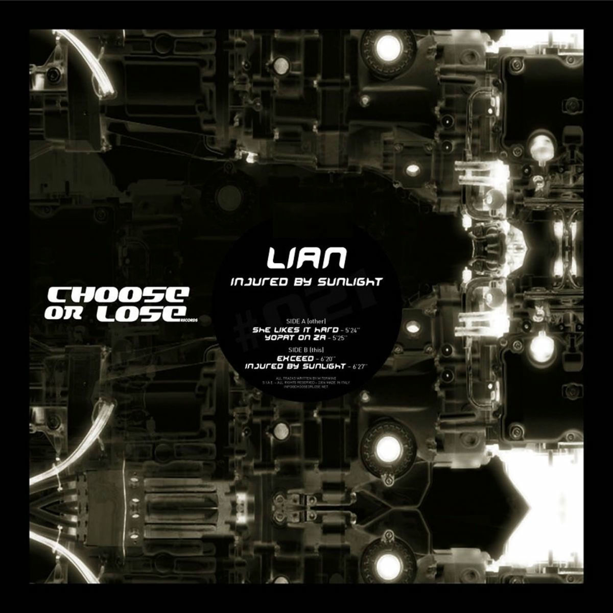 Album cover of Injured By Sunlight