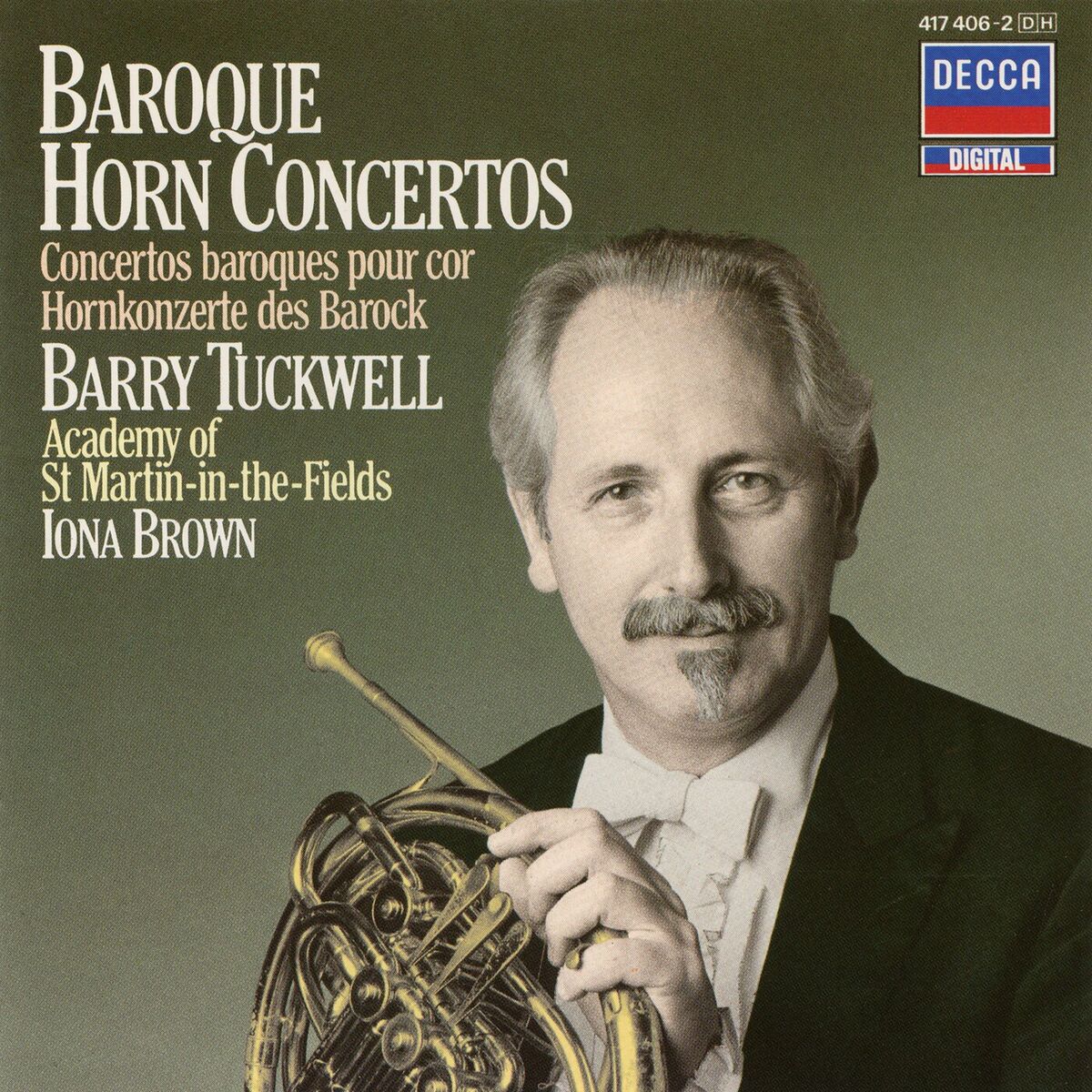 Album cover of Baroque Horn Concertos