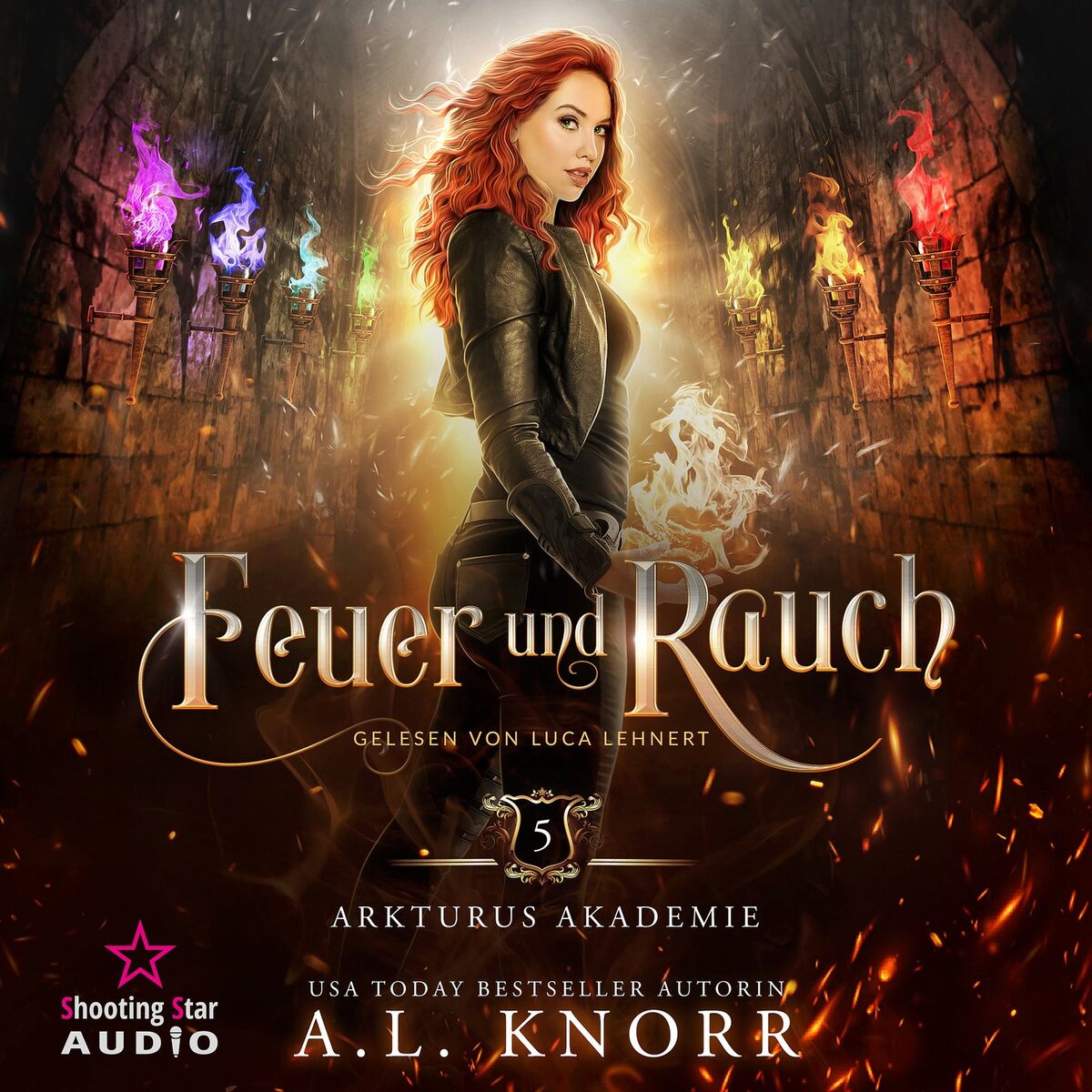 Album cover of Kapitel 1 - Feuer und Rauch - Arkturus Akademie, Band 5