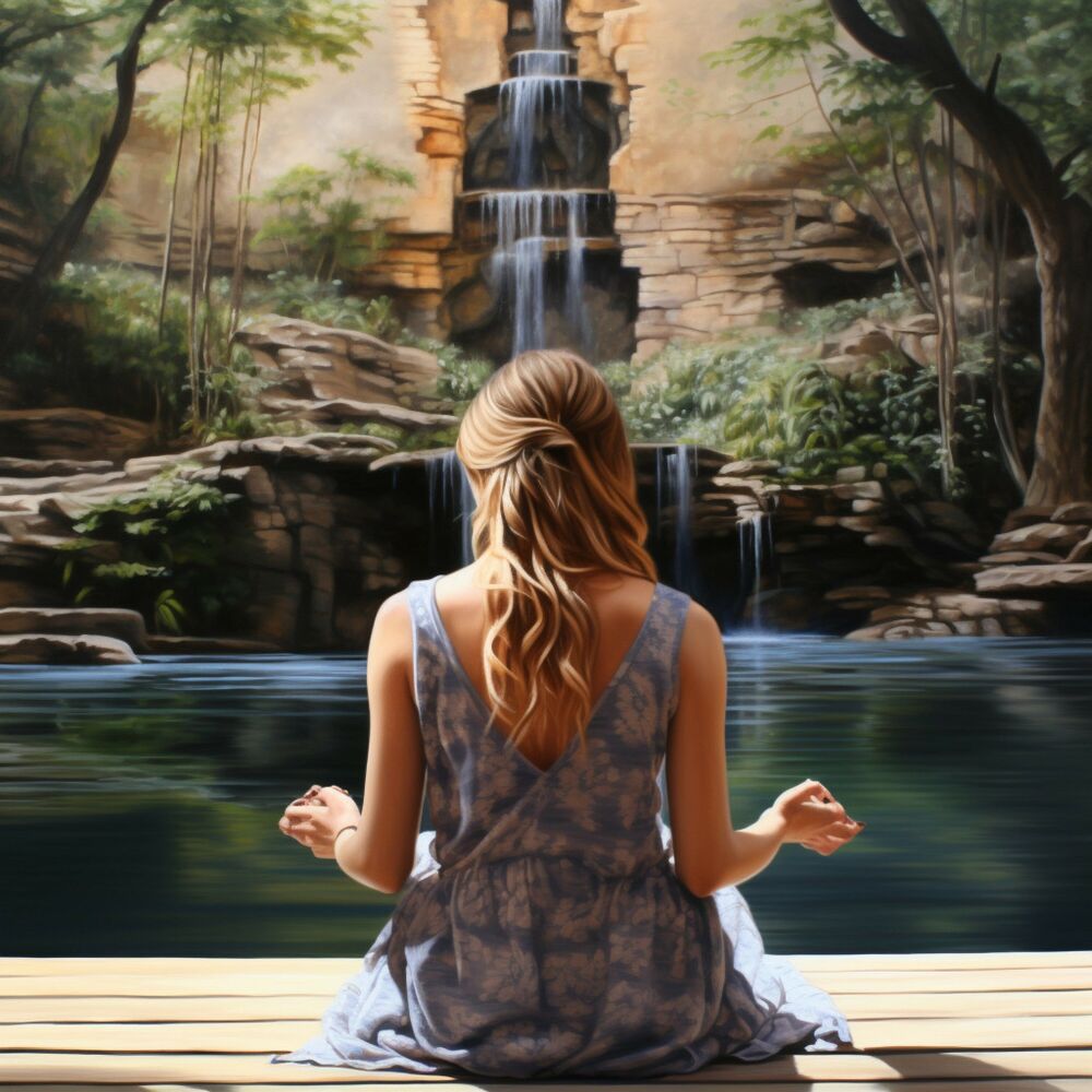 Picture of River Meditation: Streamflow Melody Resonance