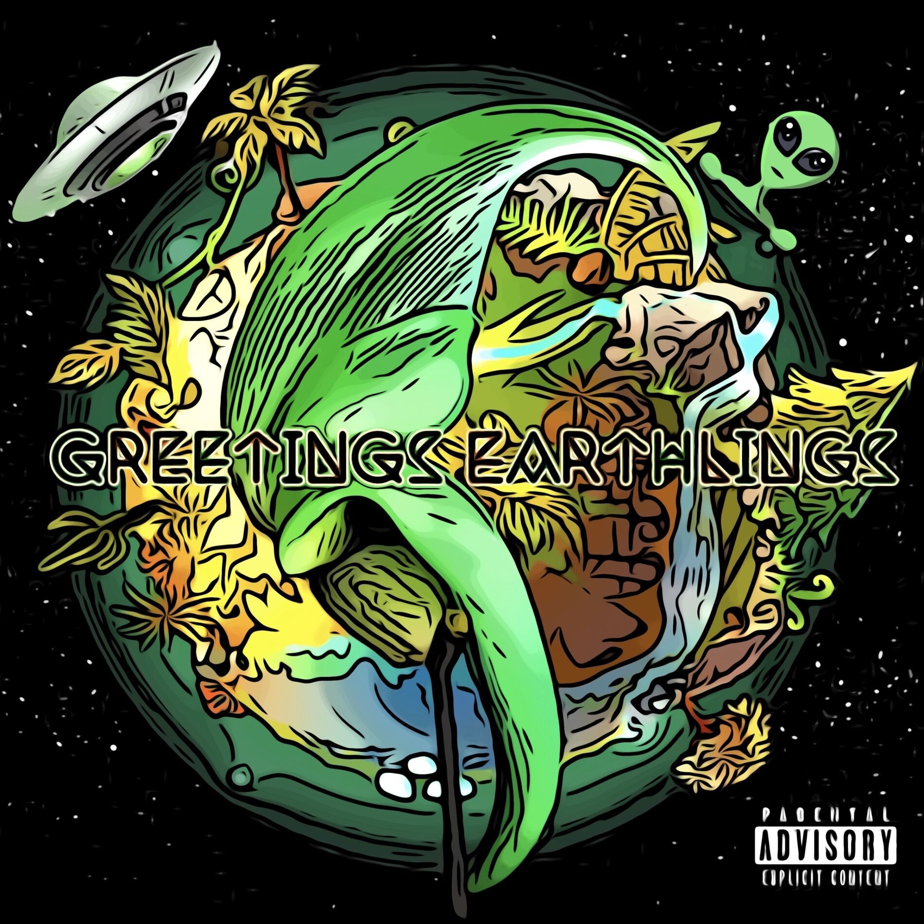 Album cover of Greetings Earthlings