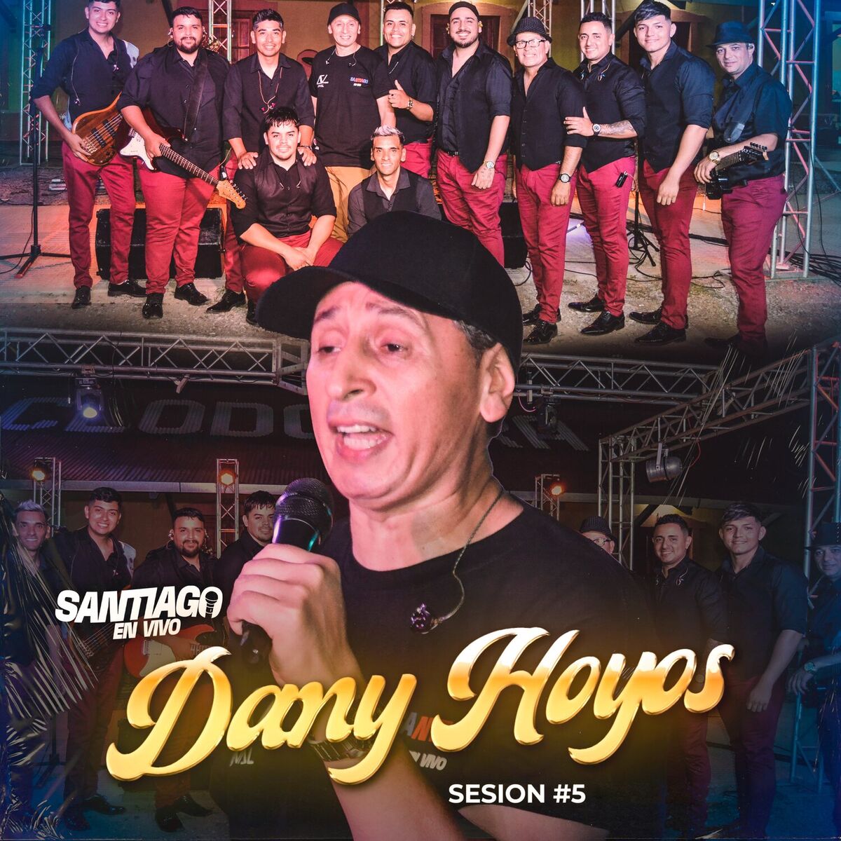 Album cover of Santiago En Vivo Session #5 Dany Hoyos