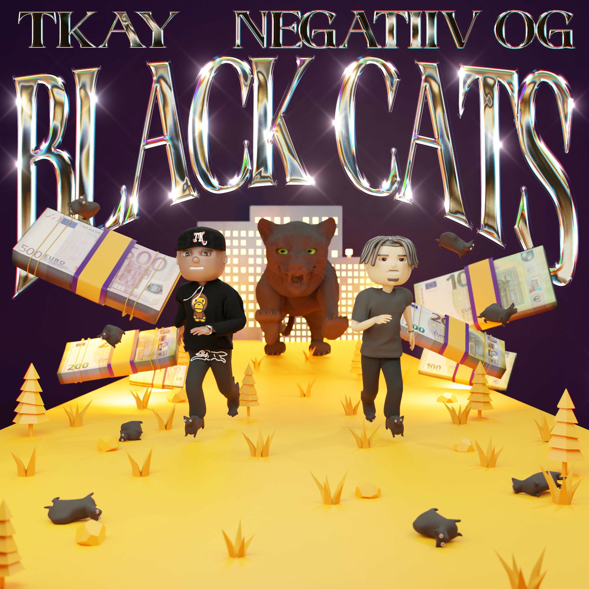 Album cover of Black Cats (feat. negatiiv OG)