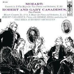 Cover of Mozart: Piano Concertos Nos. 10 & 12 (Remastered)