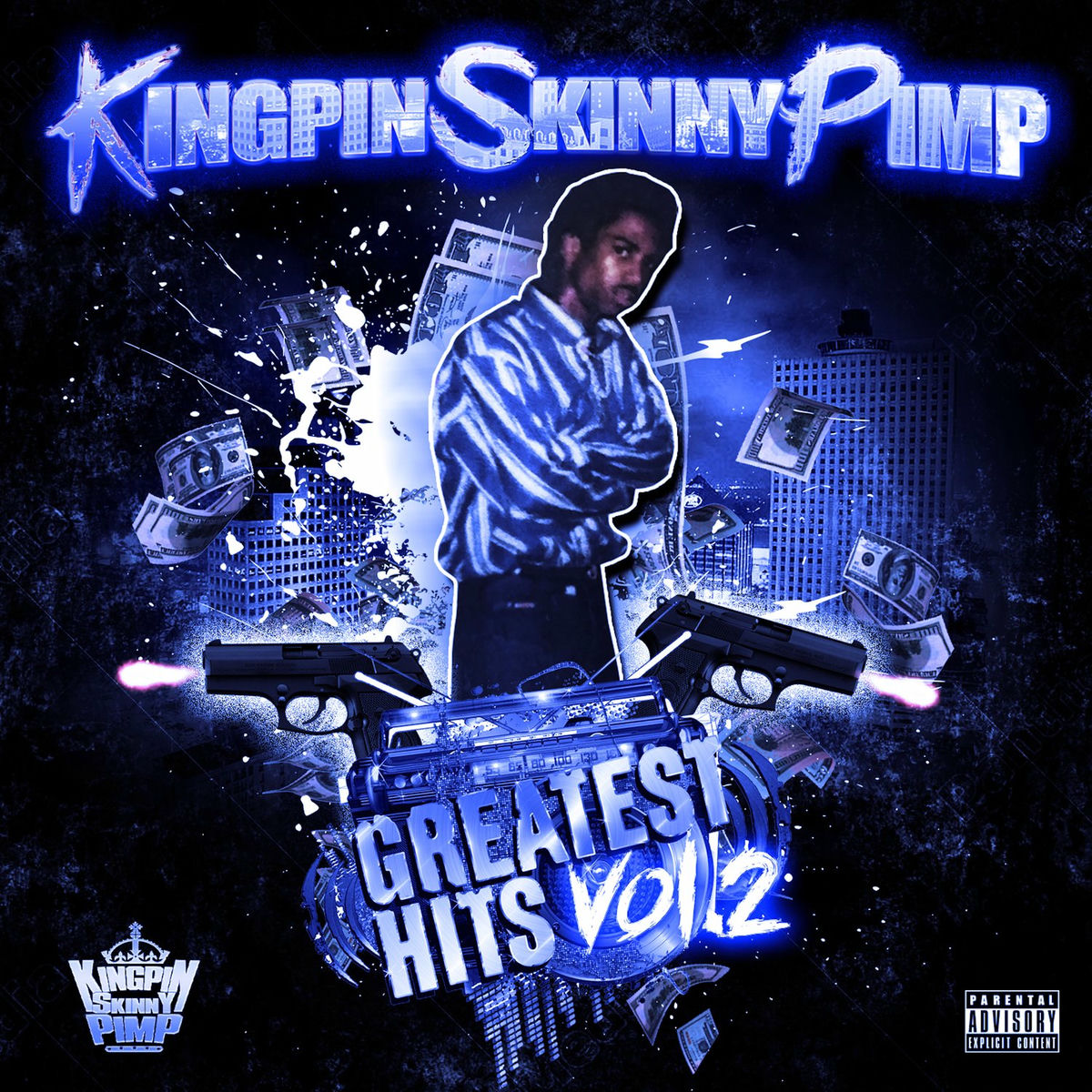 「KINGPIN SKINNY PIMP - Skinny But 〜」 Kingpin Skinny Pimp Skinny But Dangerous (1996, CD) Three 6