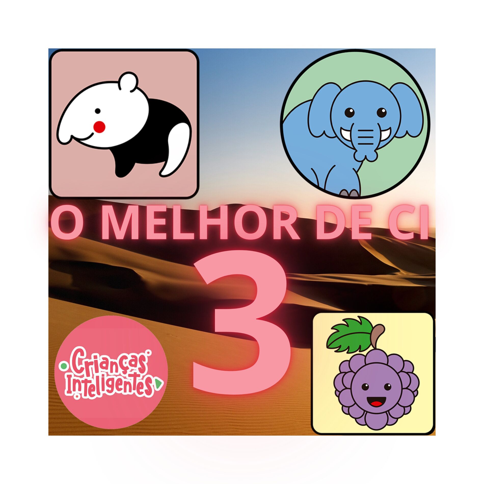 Album cover of O Melhor de Crianças Inteligentes 3