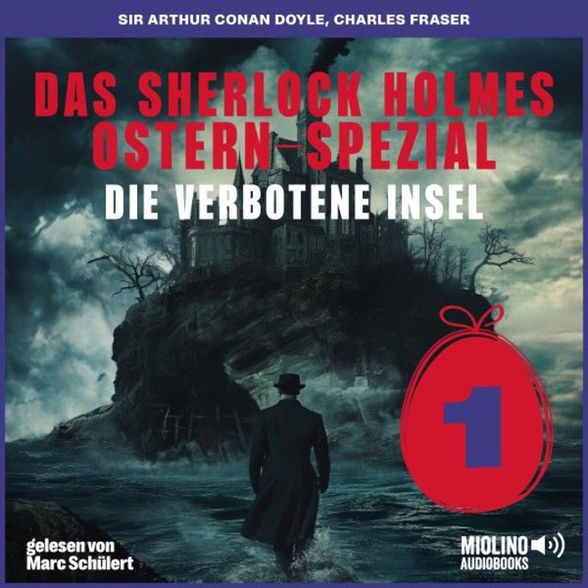 Album cover of Das Sherlock Holmes Ostern-Spezial (Die verbotene Insel, Folge 1)