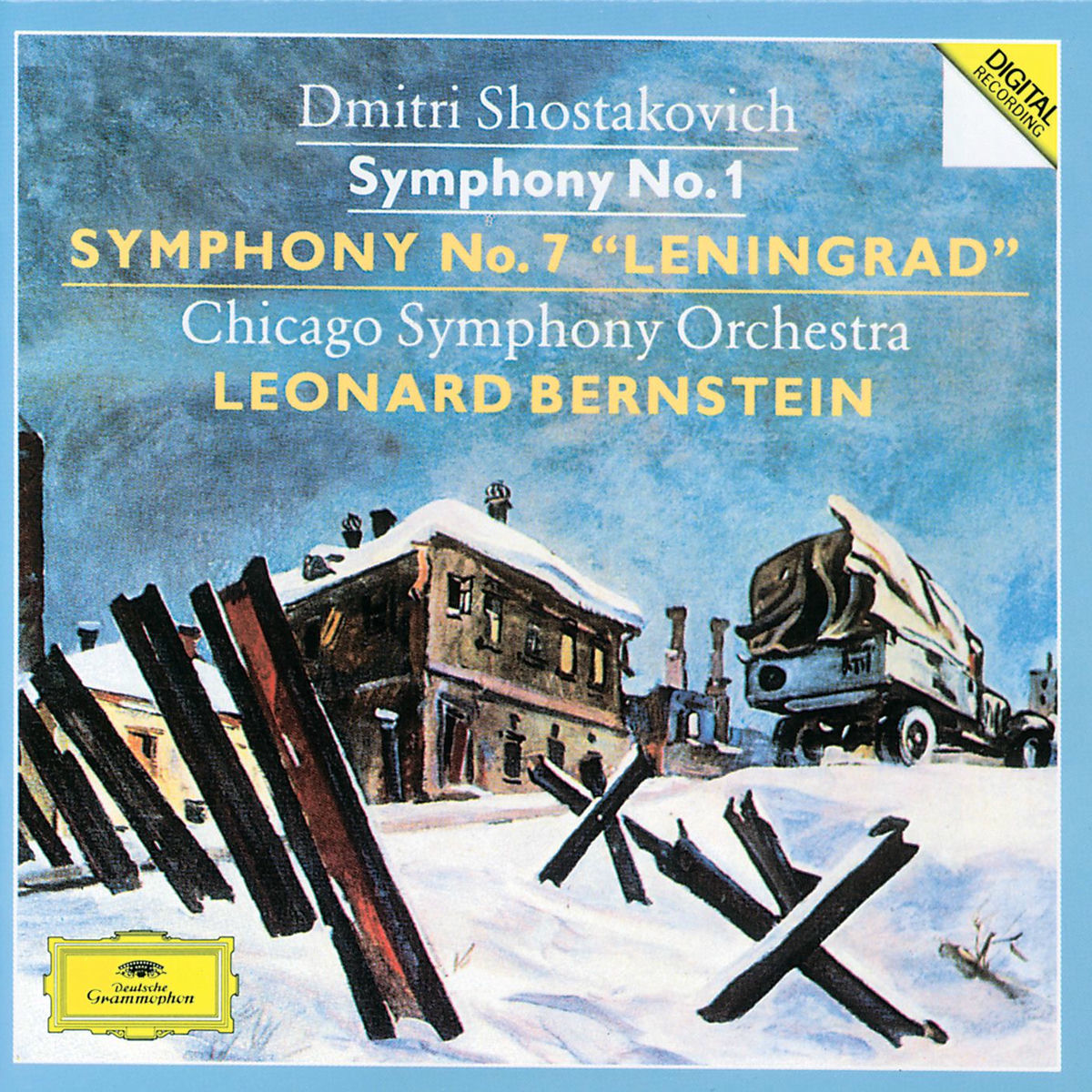 Album cover of Shostakovich: Symphonies Nos.1 & 7 