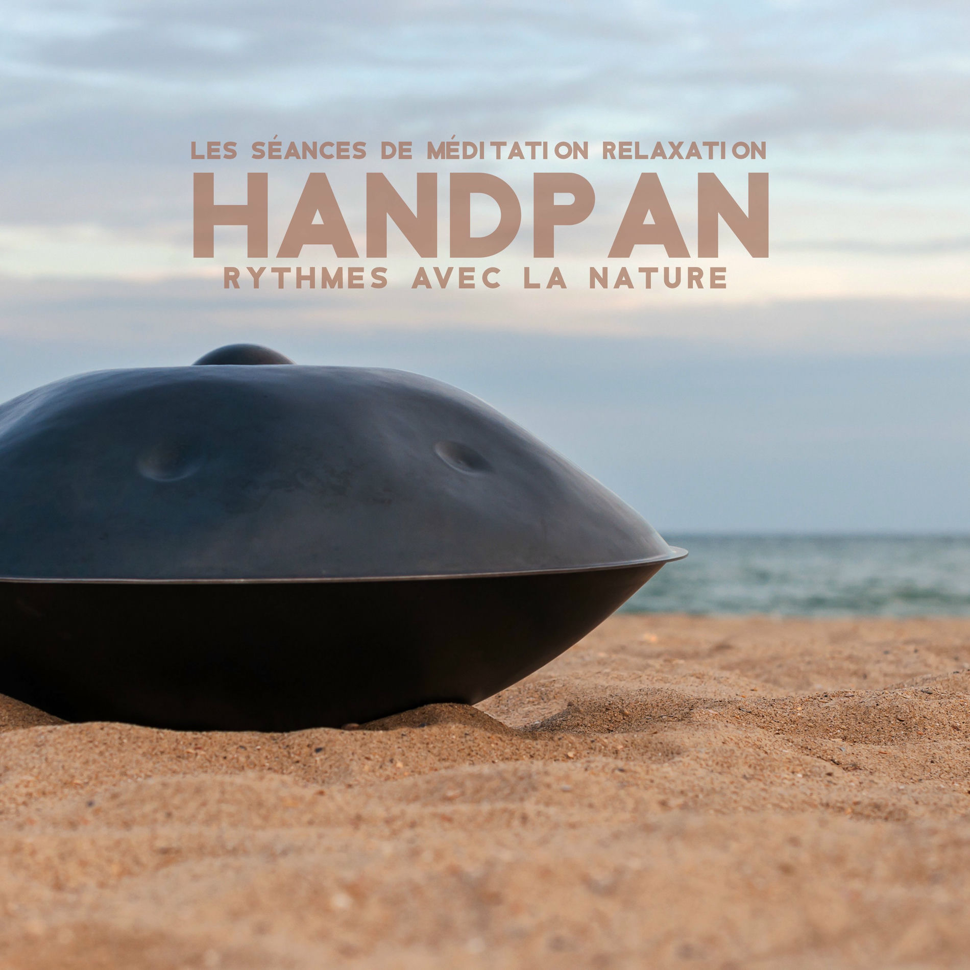 Album cover of Les séances de méditation relaxation handpan rythmes avec la nature (Vagues aquatiques)