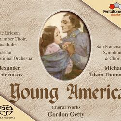 Cover of Young American - Choral Works by Gordon Getty