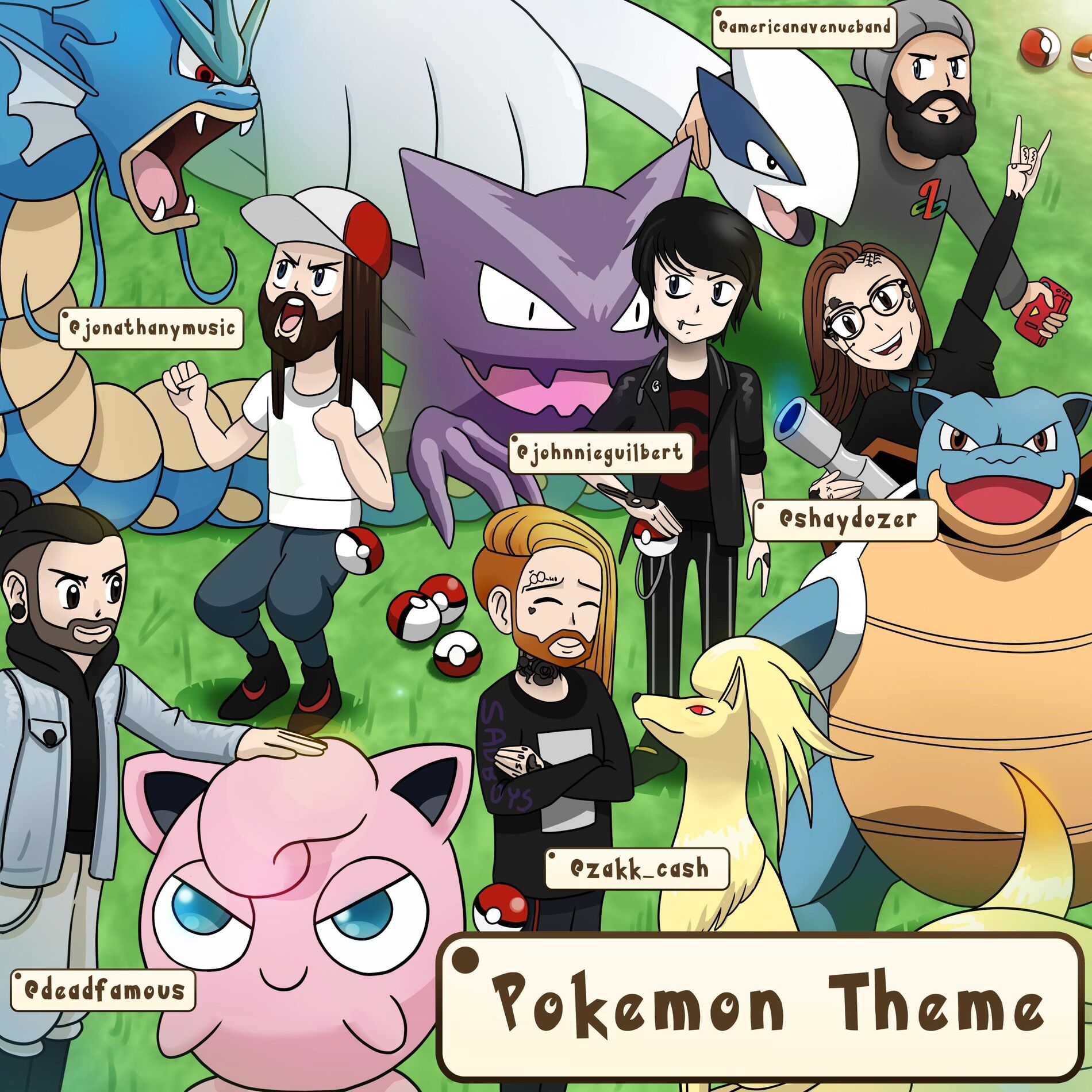 Album cover of Pokémon Theme (feat. Jonathan Young, Shayne Smith, American Avenue & Julian Witt)
