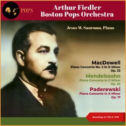 Cover of MacDowell: Piano Concerto No. 2 in D Minor, Op. 23 - Mendelssohn: Piano Concerto in G Minor, Op. 25 - Paderewski: Piano Concerto i (Recordings of 1936 & 1938 & 1936)
