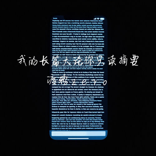 我的长篇大论你只读摘要