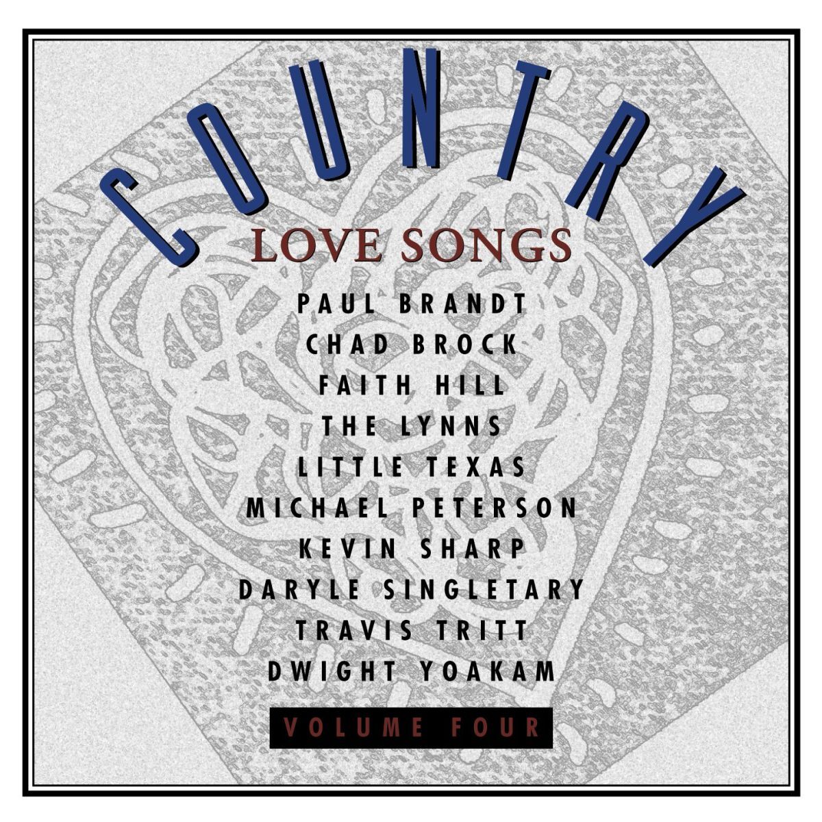 Album cover of Country Love Songs Vol. IV