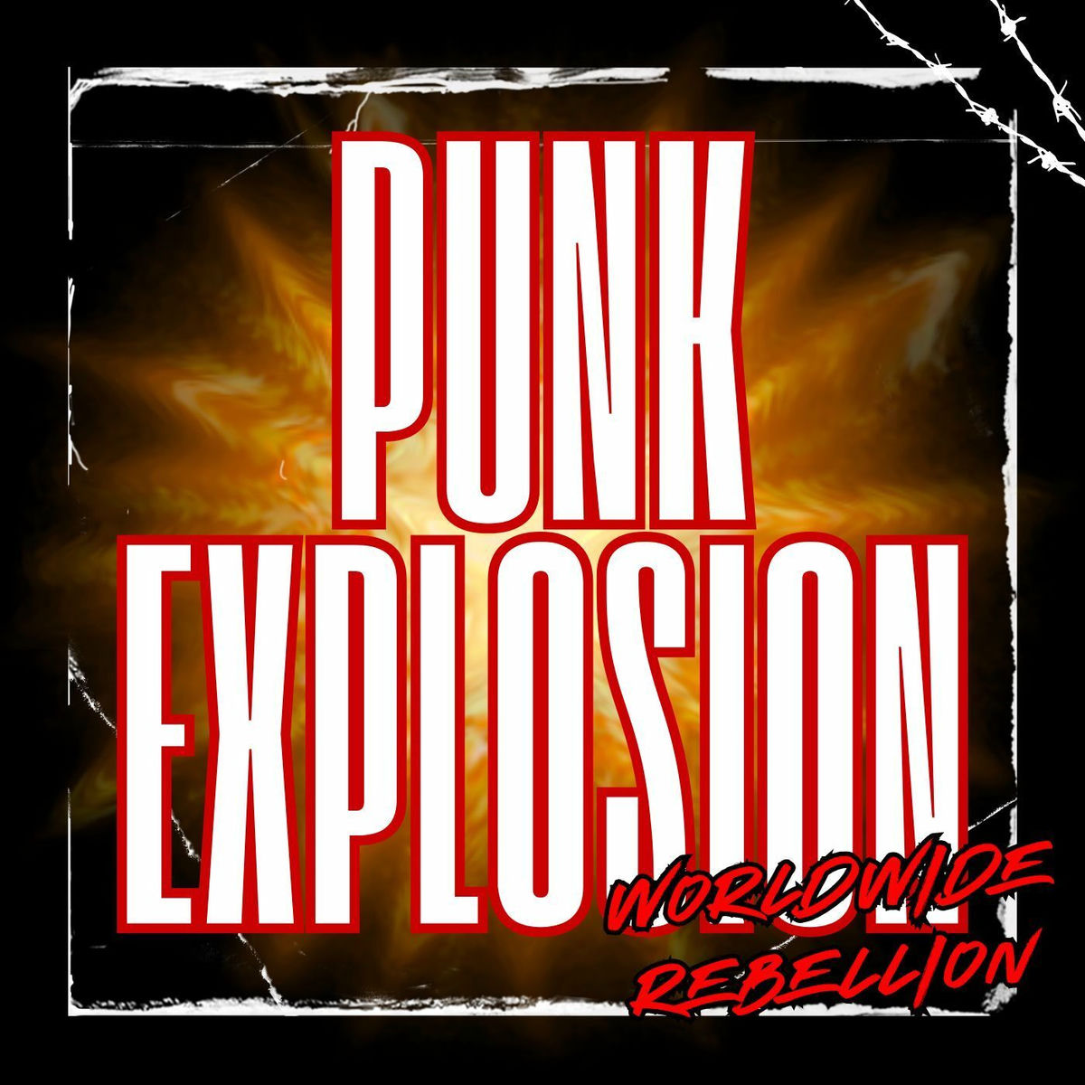 Album cover of Punk Explosion: Worldwide Rebellion