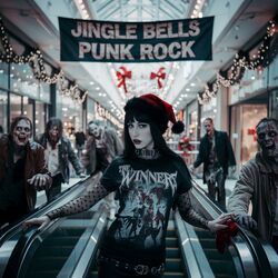Cover of JINGLE BELLS PUNK ROCK