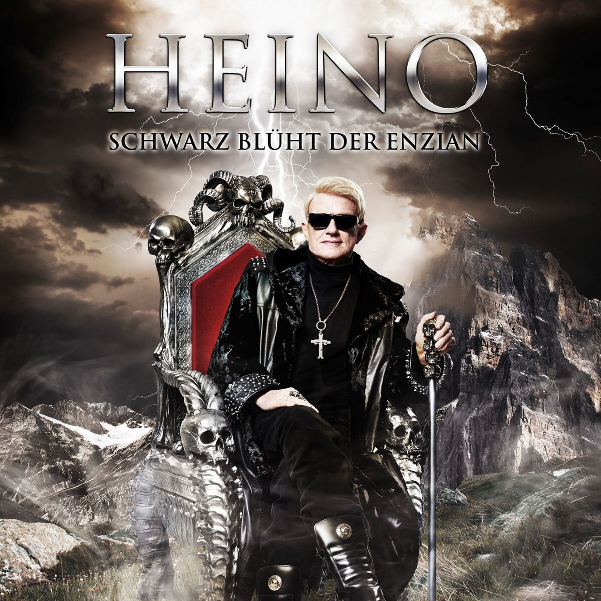 Album cover of Schwarz blüht der Enzian