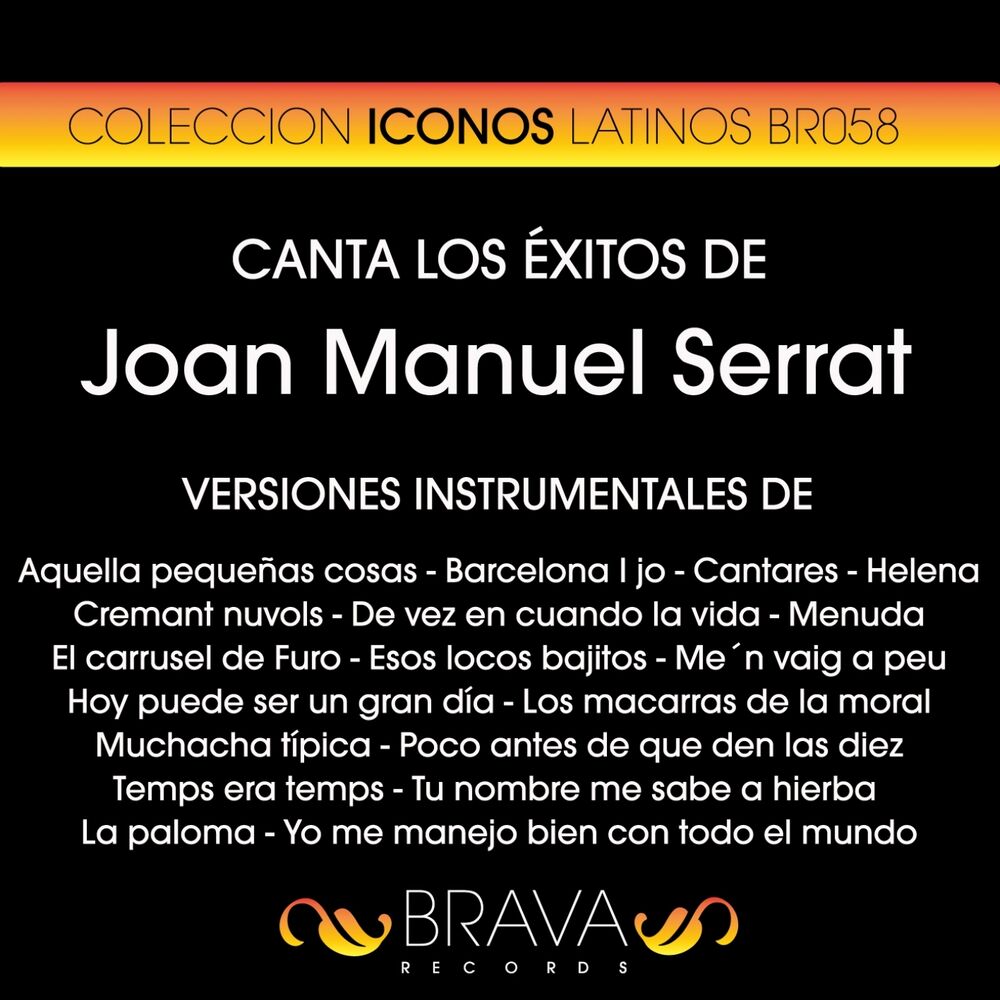 Picture of Canta los Exitos de Joan Manuel Serrat