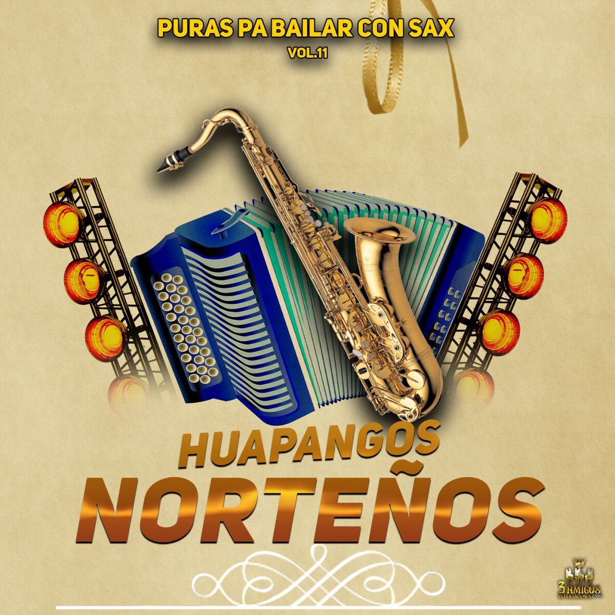 Album cover of Puras Pa Bailar Con Sax Vol. 11